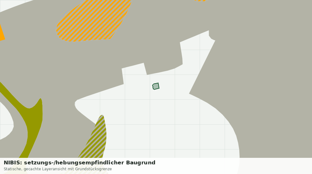 Statische Kartenansicht: NIBIS: setzungs-/hebungsempfindlicher Baugrund