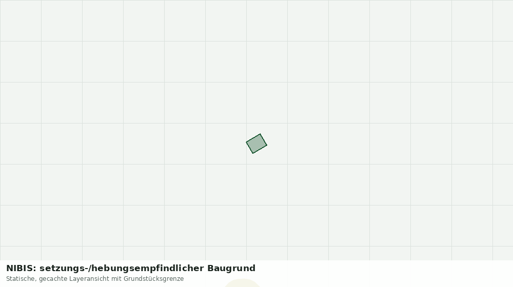 Statische Kartenansicht: NIBIS: setzungs-/hebungsempfindlicher Baugrund