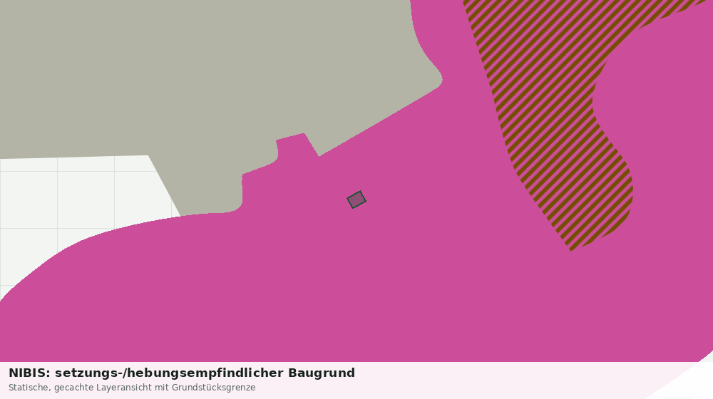 Statische Kartenansicht: NIBIS: setzungs-/hebungsempfindlicher Baugrund