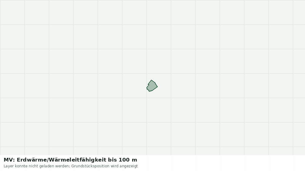 Statische Kartenansicht: MV: Erdwärme/Wärmeleitfähigkeit bis 100 m