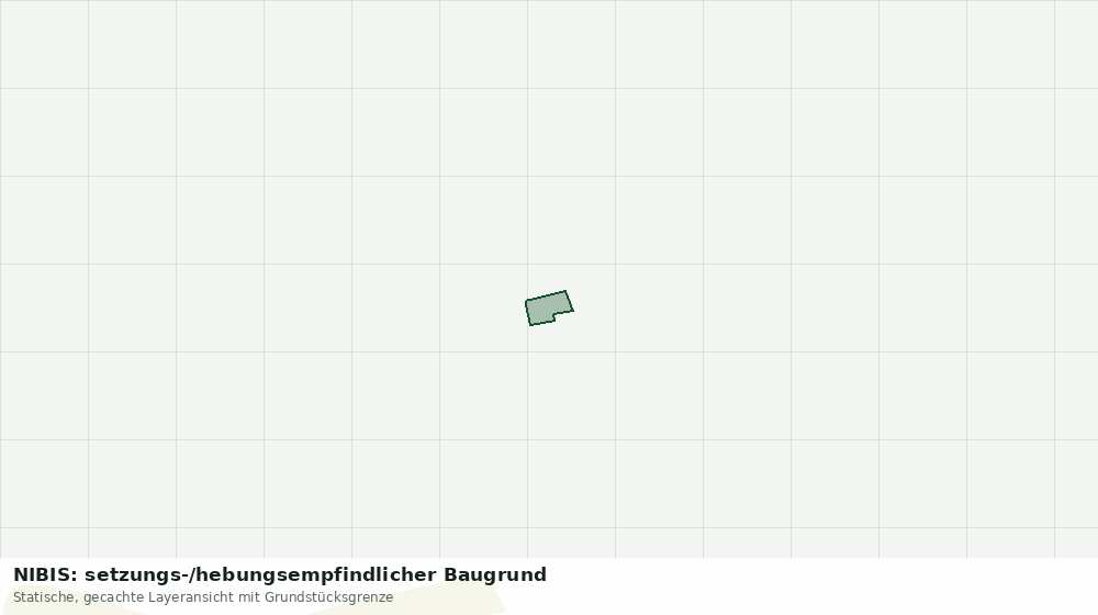 Statische Kartenansicht: NIBIS: setzungs-/hebungsempfindlicher Baugrund