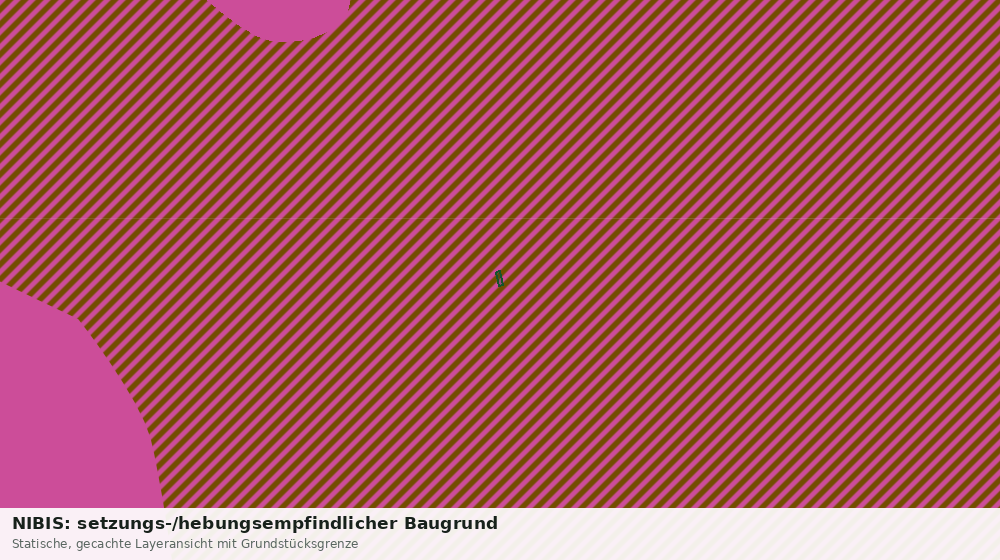 Statische Kartenansicht: NIBIS: setzungs-/hebungsempfindlicher Baugrund