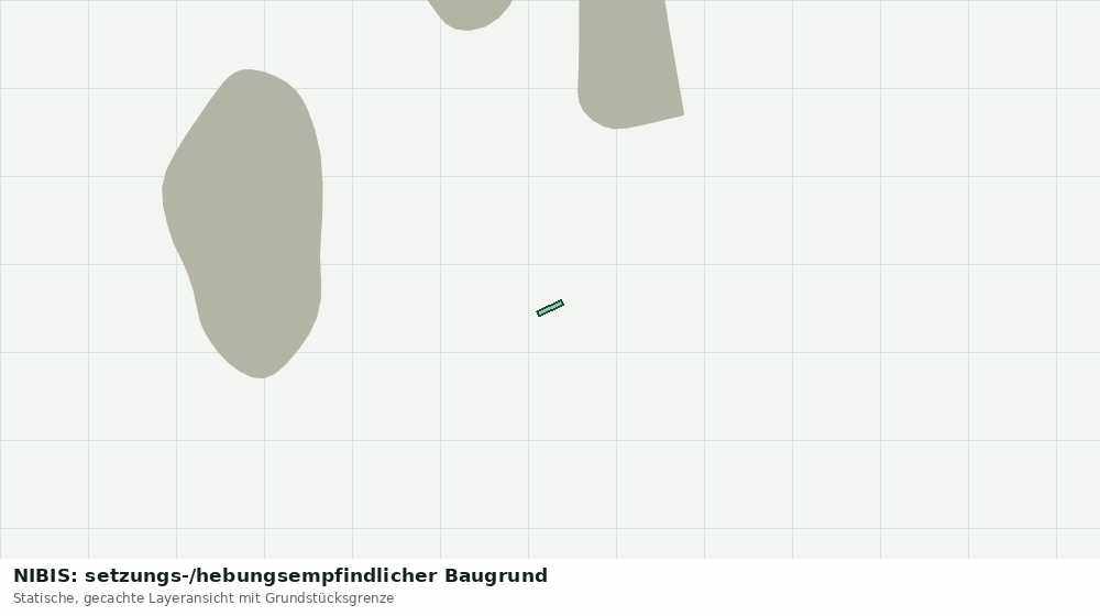 Statische Kartenansicht: NIBIS: setzungs-/hebungsempfindlicher Baugrund