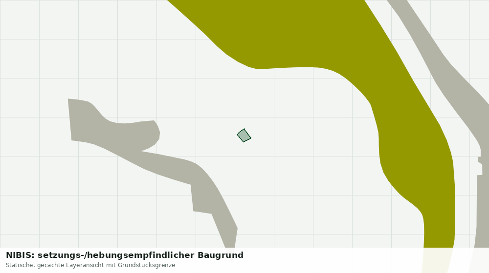 Statische Kartenansicht: NIBIS: setzungs-/hebungsempfindlicher Baugrund