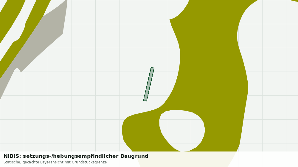 Statische Kartenansicht: NIBIS: setzungs-/hebungsempfindlicher Baugrund