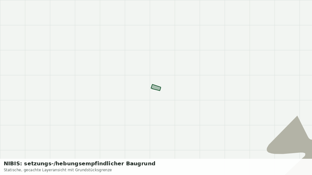 Statische Kartenansicht: NIBIS: setzungs-/hebungsempfindlicher Baugrund