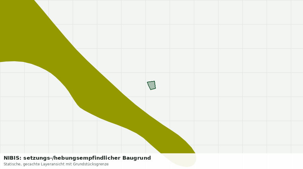 Statische Kartenansicht: NIBIS: setzungs-/hebungsempfindlicher Baugrund
