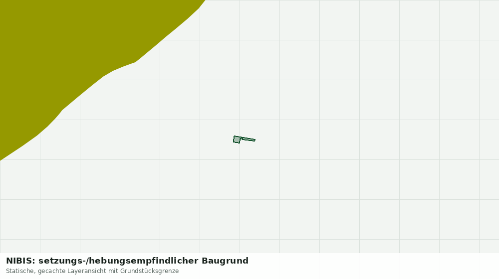 Statische Kartenansicht: NIBIS: setzungs-/hebungsempfindlicher Baugrund