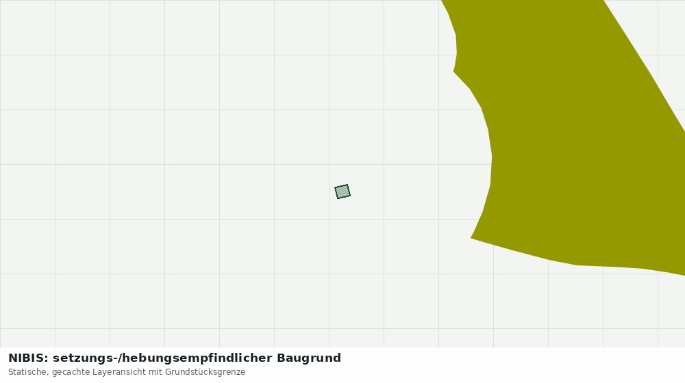 Statische Kartenansicht: NIBIS: setzungs-/hebungsempfindlicher Baugrund