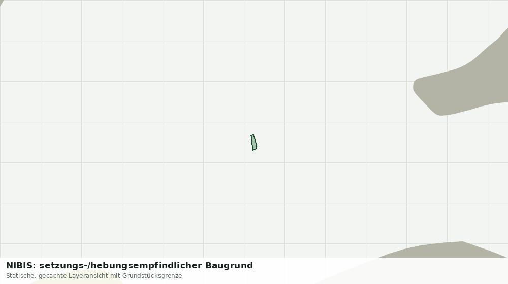 Statische Kartenansicht: NIBIS: setzungs-/hebungsempfindlicher Baugrund