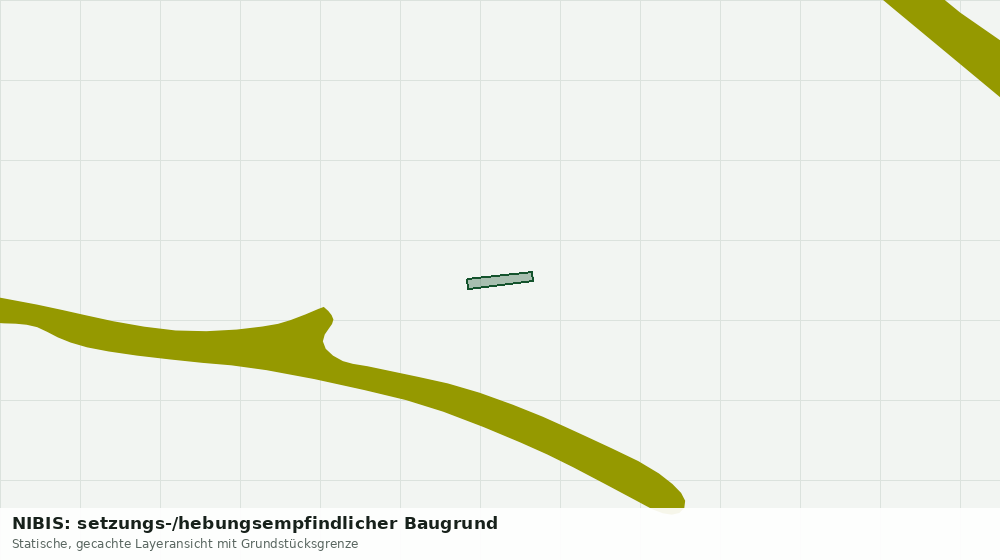 Statische Kartenansicht: NIBIS: setzungs-/hebungsempfindlicher Baugrund