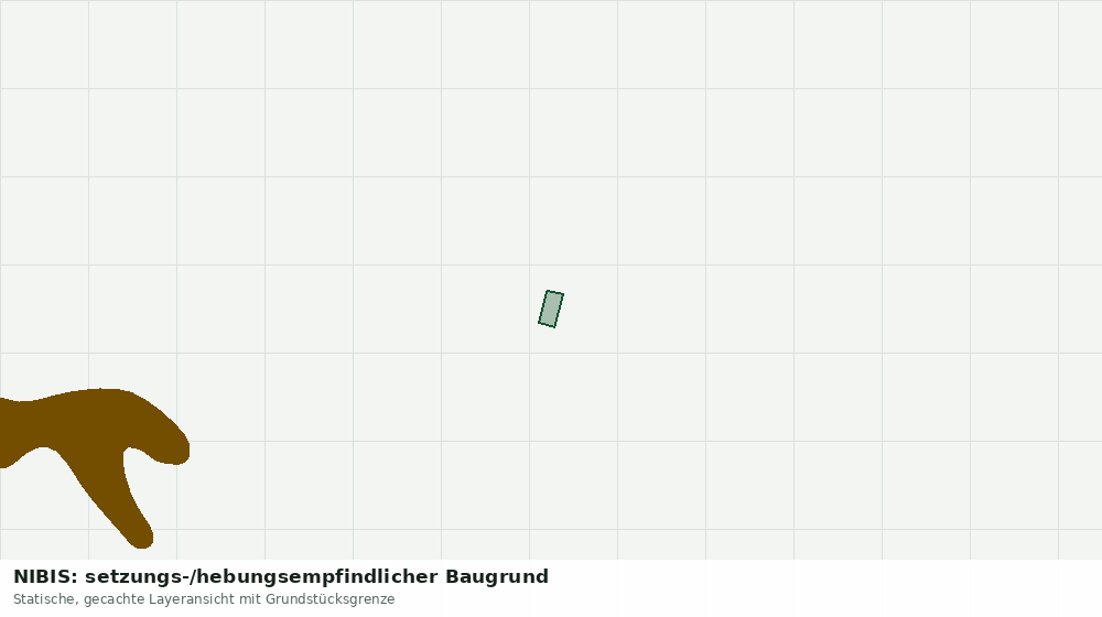 Statische Kartenansicht: NIBIS: setzungs-/hebungsempfindlicher Baugrund