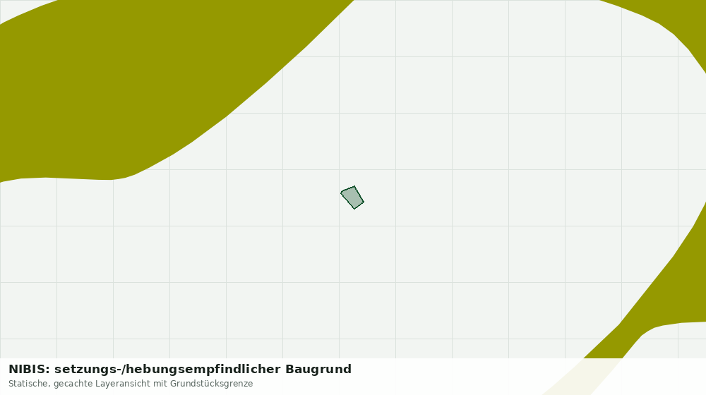 Statische Kartenansicht: NIBIS: setzungs-/hebungsempfindlicher Baugrund