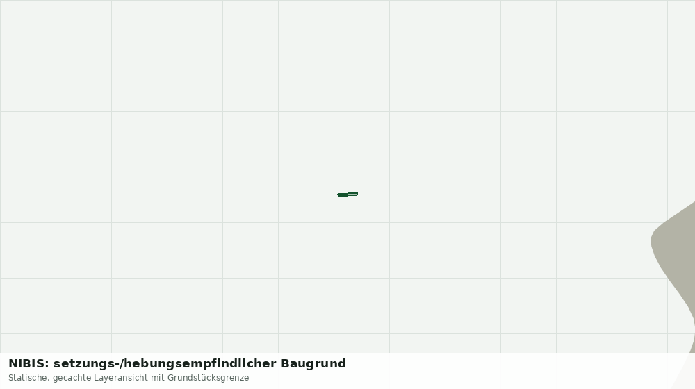 Statische Kartenansicht: NIBIS: setzungs-/hebungsempfindlicher Baugrund