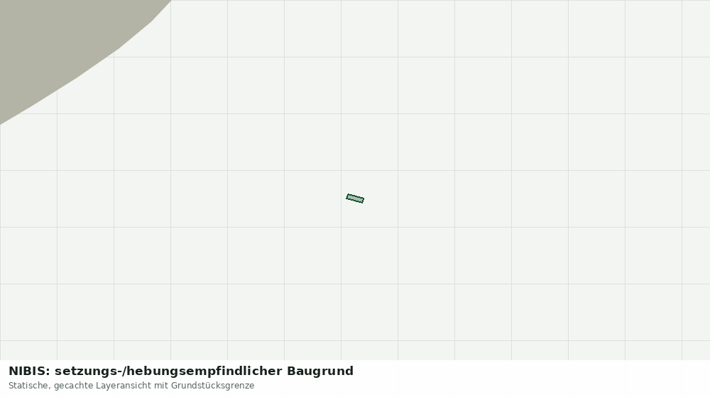 Statische Kartenansicht: NIBIS: setzungs-/hebungsempfindlicher Baugrund