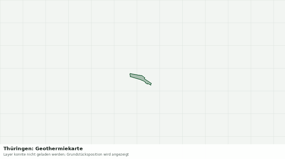 Statische Kartenansicht: Thüringen: Geothermiekarte