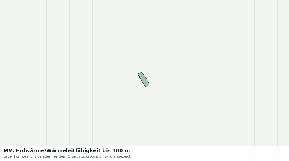 Statische Kartenansicht: MV: Erdwärme/Wärmeleitfähigkeit bis 100 m