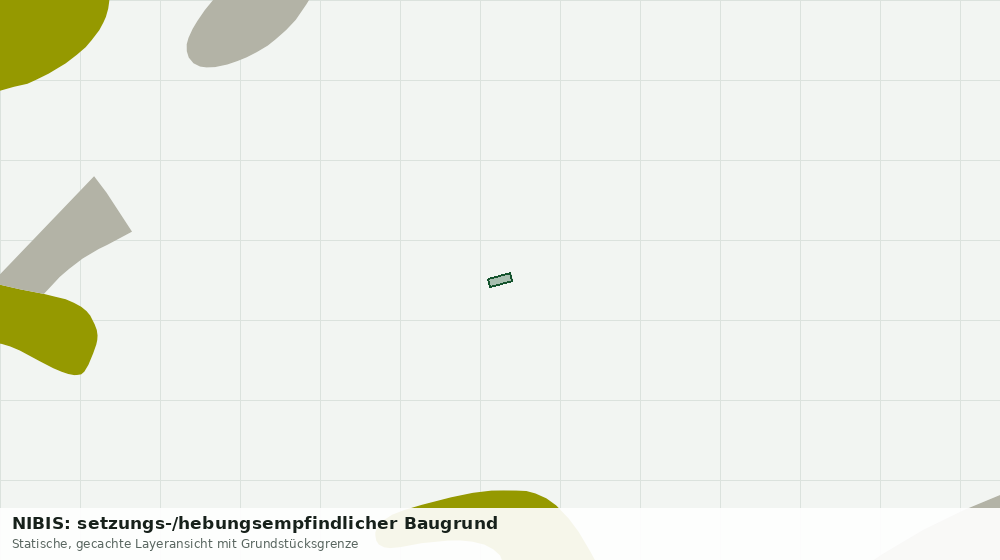Statische Kartenansicht: NIBIS: setzungs-/hebungsempfindlicher Baugrund