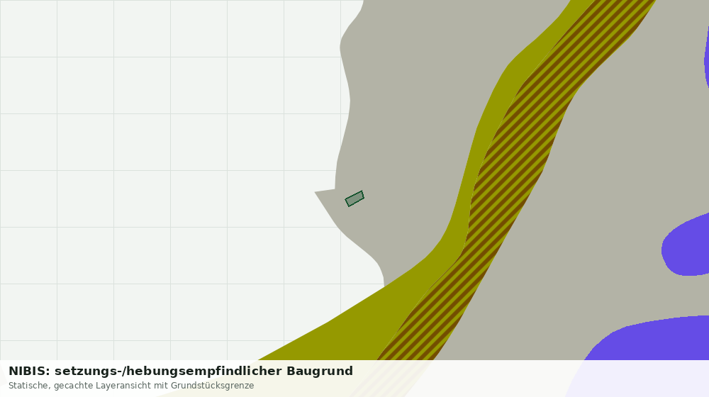 Statische Kartenansicht: NIBIS: setzungs-/hebungsempfindlicher Baugrund