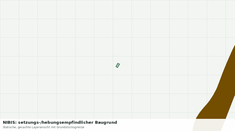 Statische Kartenansicht: NIBIS: setzungs-/hebungsempfindlicher Baugrund