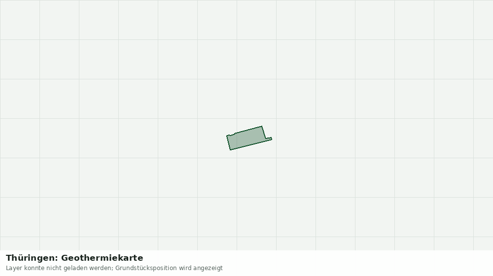 Statische Kartenansicht: Thüringen: Geothermiekarte