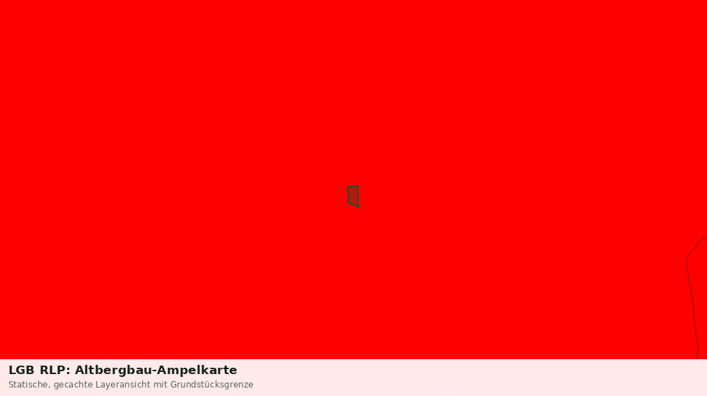 Statische Kartenansicht: LGB RLP: Altbergbau-Ampelkarte