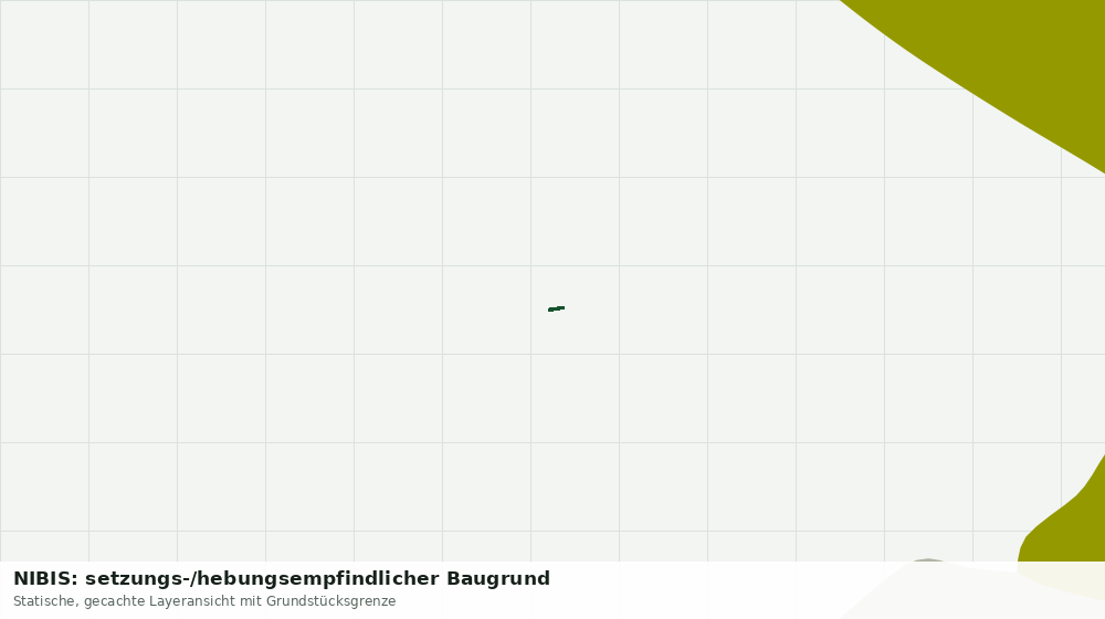 Statische Kartenansicht: NIBIS: setzungs-/hebungsempfindlicher Baugrund