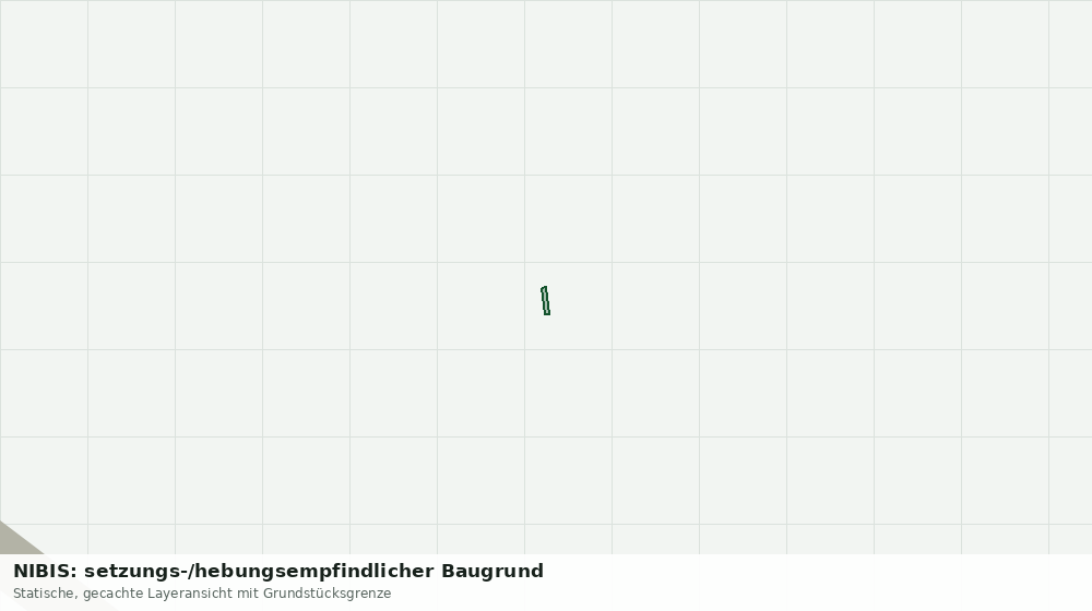 Statische Kartenansicht: NIBIS: setzungs-/hebungsempfindlicher Baugrund