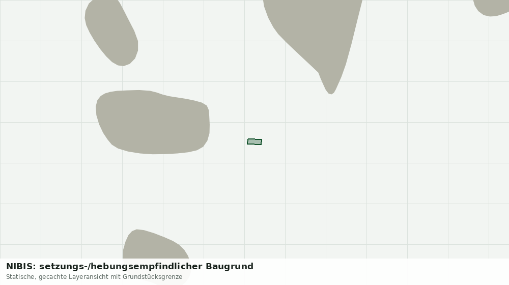 Statische Kartenansicht: NIBIS: setzungs-/hebungsempfindlicher Baugrund
