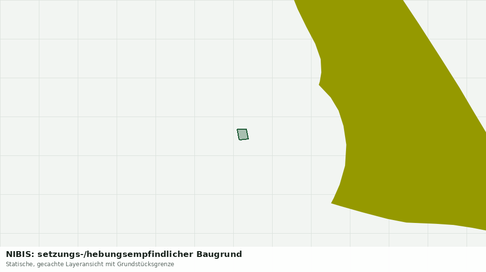 Statische Kartenansicht: NIBIS: setzungs-/hebungsempfindlicher Baugrund