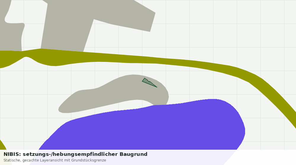 Statische Kartenansicht: NIBIS: setzungs-/hebungsempfindlicher Baugrund