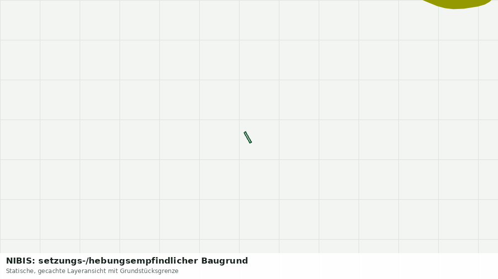 Statische Kartenansicht: NIBIS: setzungs-/hebungsempfindlicher Baugrund