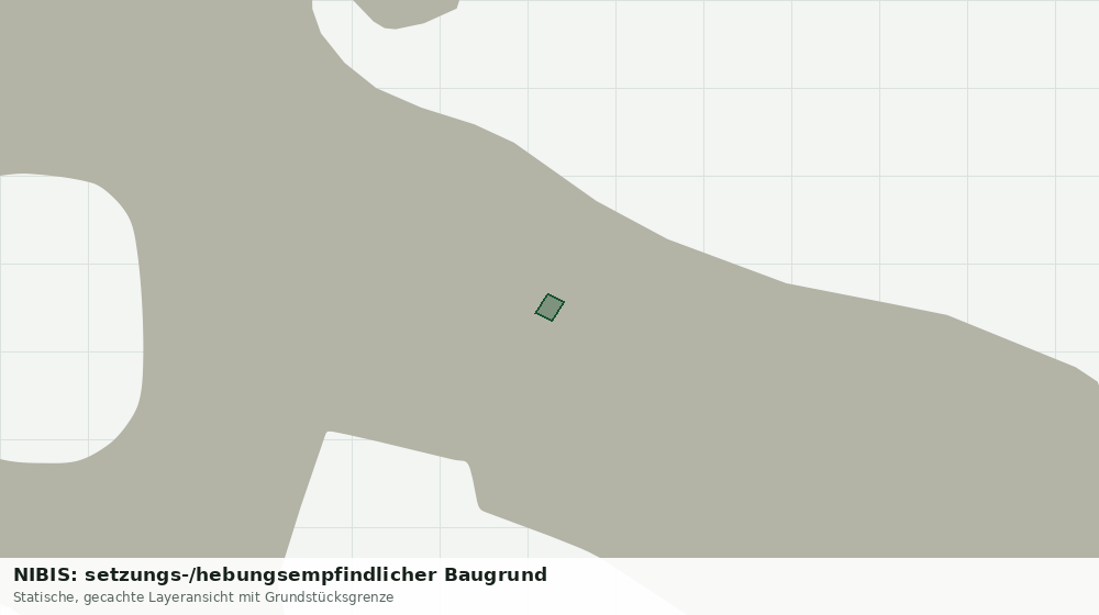 Statische Kartenansicht: NIBIS: setzungs-/hebungsempfindlicher Baugrund