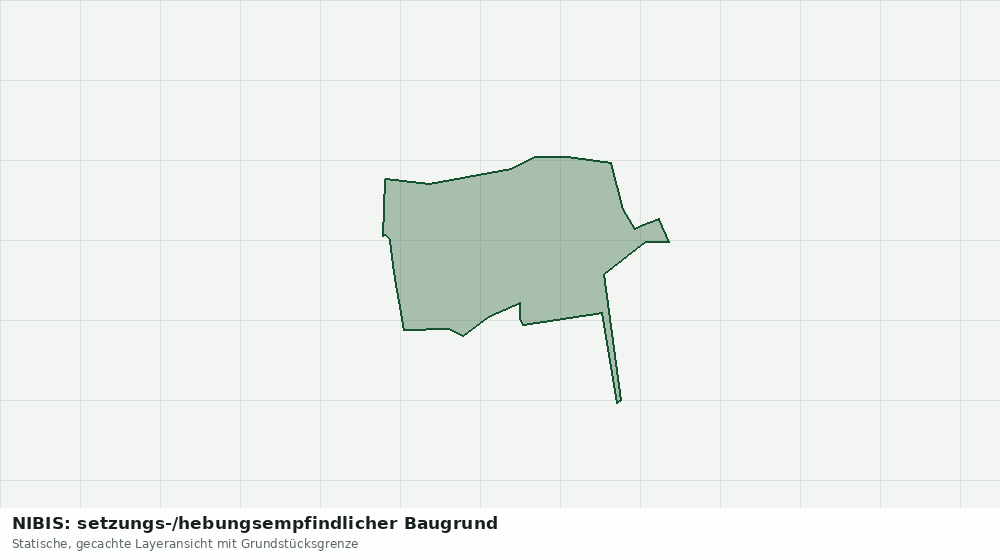 Statische Kartenansicht: NIBIS: setzungs-/hebungsempfindlicher Baugrund
