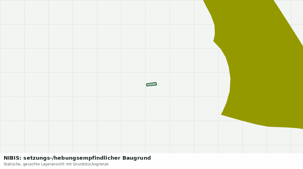 Statische Kartenansicht: NIBIS: setzungs-/hebungsempfindlicher Baugrund