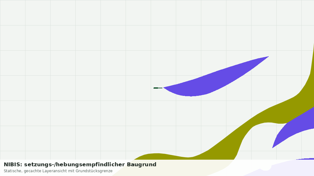 Statische Kartenansicht: NIBIS: setzungs-/hebungsempfindlicher Baugrund