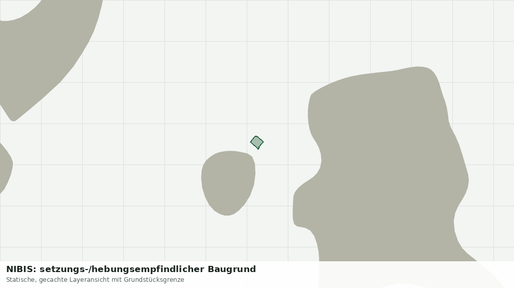 Statische Kartenansicht: NIBIS: setzungs-/hebungsempfindlicher Baugrund