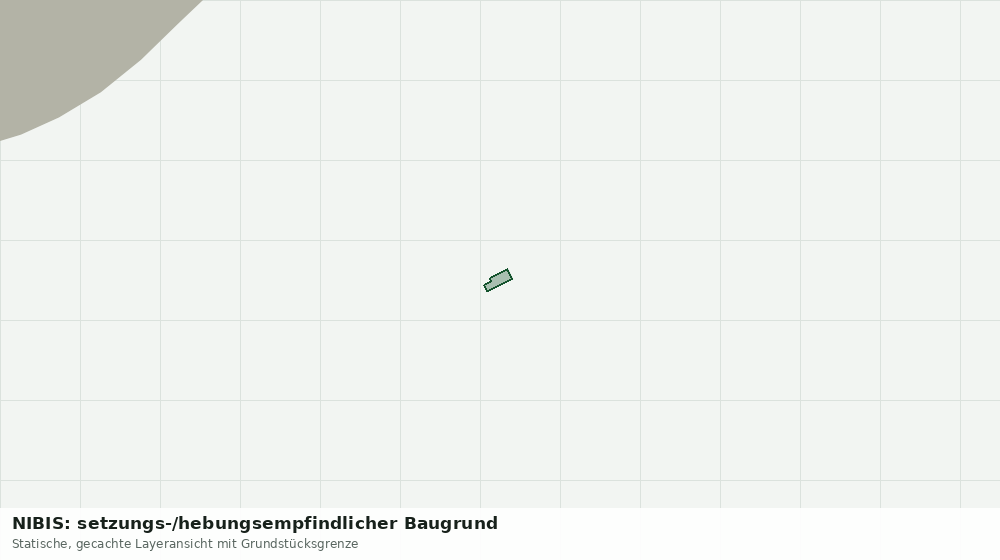 Statische Kartenansicht: NIBIS: setzungs-/hebungsempfindlicher Baugrund