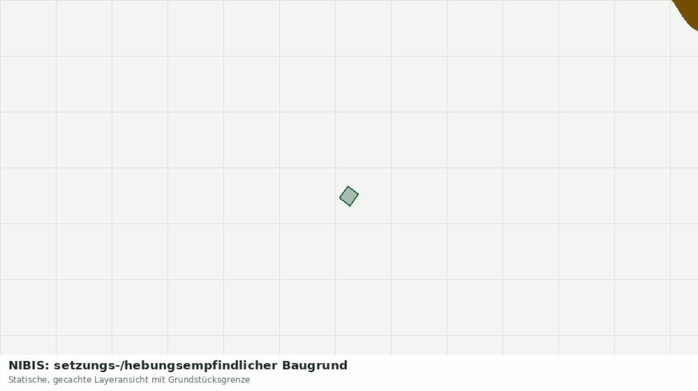 Statische Kartenansicht: NIBIS: setzungs-/hebungsempfindlicher Baugrund