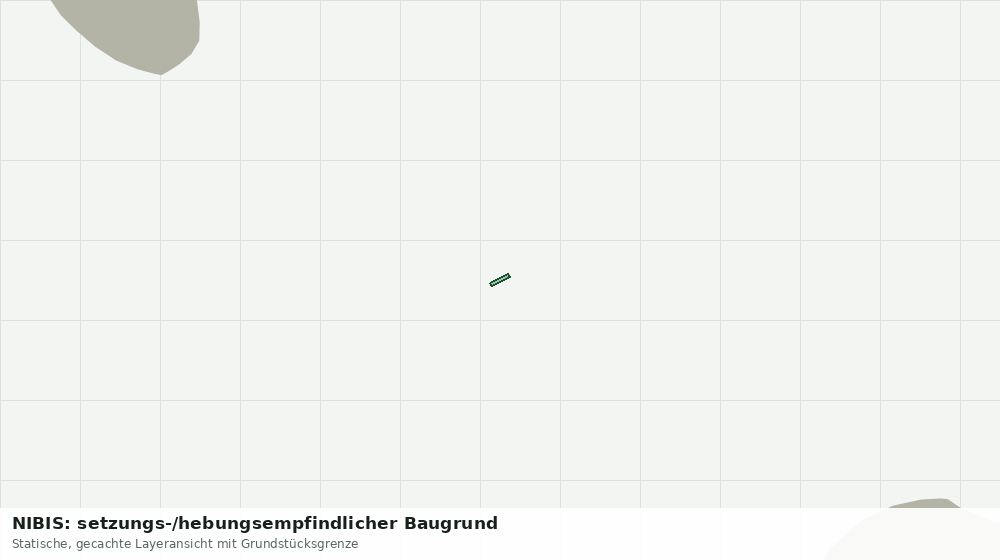 Statische Kartenansicht: NIBIS: setzungs-/hebungsempfindlicher Baugrund