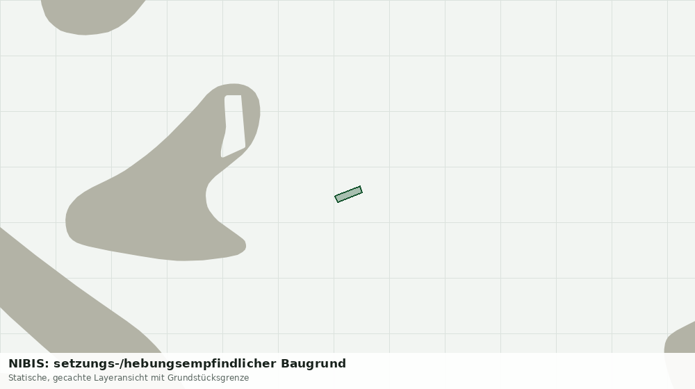 Statische Kartenansicht: NIBIS: setzungs-/hebungsempfindlicher Baugrund