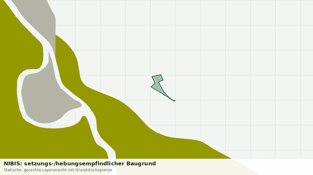 Statische Kartenansicht: NIBIS: setzungs-/hebungsempfindlicher Baugrund