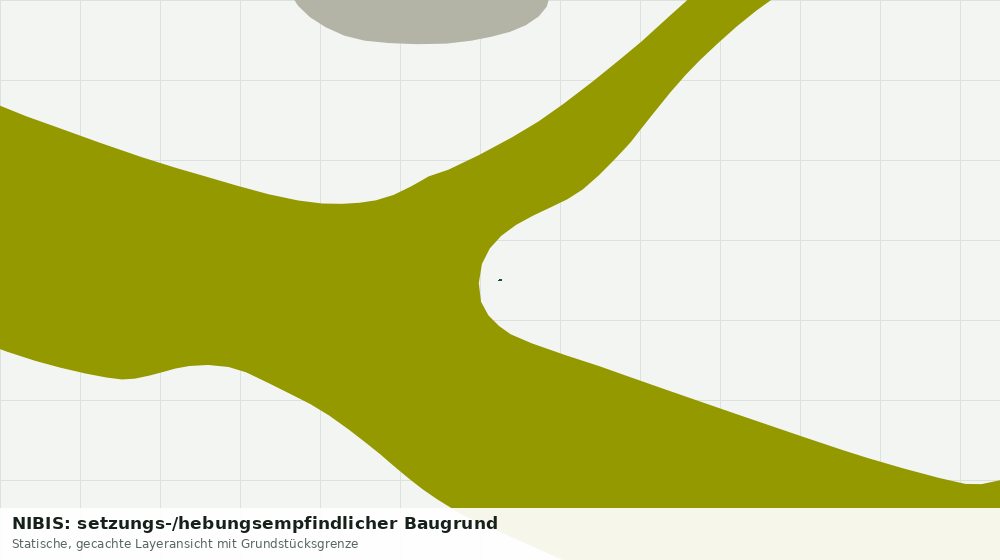 Statische Kartenansicht: NIBIS: setzungs-/hebungsempfindlicher Baugrund