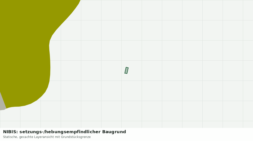 Statische Kartenansicht: NIBIS: setzungs-/hebungsempfindlicher Baugrund