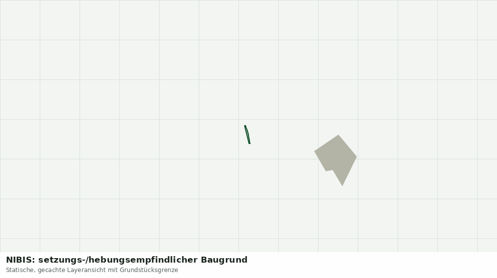 Statische Kartenansicht: NIBIS: setzungs-/hebungsempfindlicher Baugrund