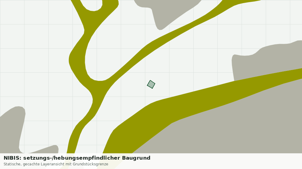 Statische Kartenansicht: NIBIS: setzungs-/hebungsempfindlicher Baugrund