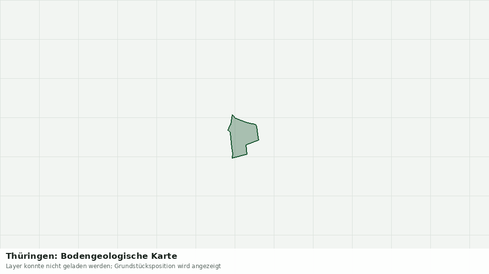 Statische Kartenansicht: Thüringen: Bodengeologische Karte