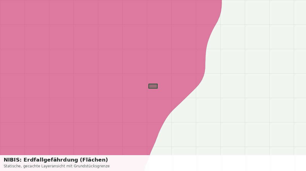 Statische Kartenansicht: NIBIS: Erdfallgefährdung (Flächen)