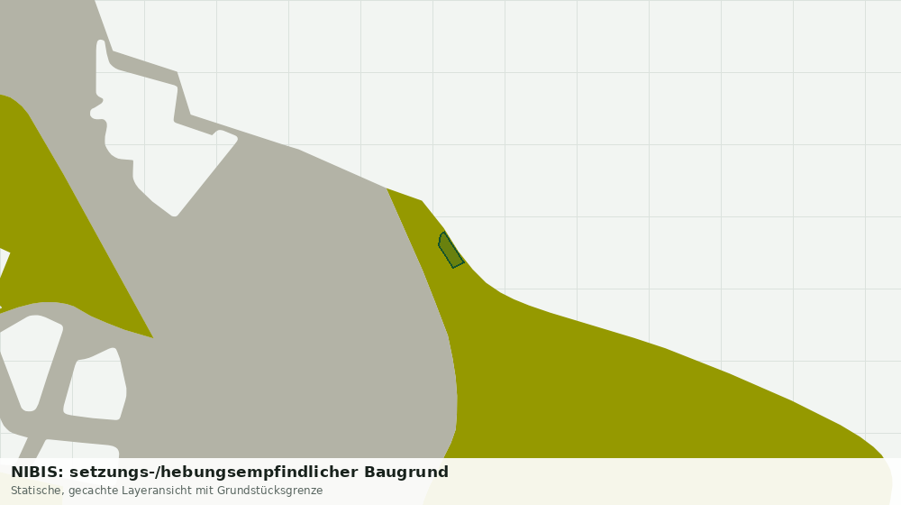 Statische Kartenansicht: NIBIS: setzungs-/hebungsempfindlicher Baugrund