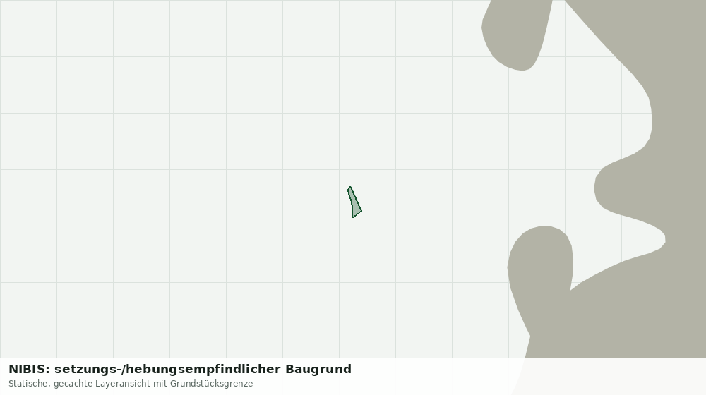 Statische Kartenansicht: NIBIS: setzungs-/hebungsempfindlicher Baugrund